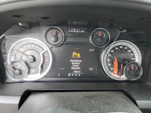 1C6RR6TT2KS649383 - 2019 RAM 1500 CLASS SLT თეთრი ფოტო 9