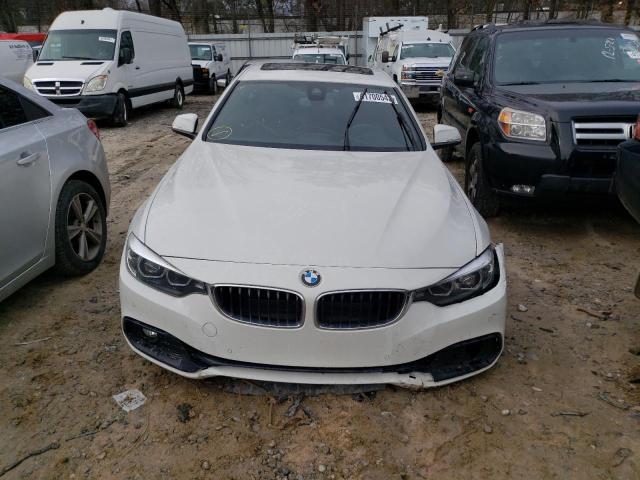 WBA4J1C55KBM16660 - 2019 BMW 430I GRAN COUPE WHITE photo 5