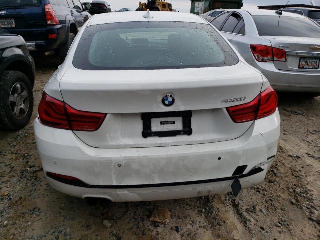 WBA4J1C55KBM16660 - 2019 BMW 430I GRAN COUPE WHITE photo 6