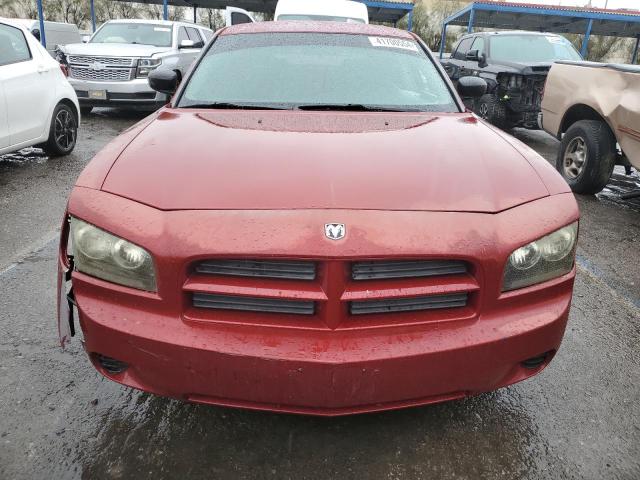 2B3KA43R16H389812 - 2006 DODGE CHARGER SE MAROON photo 5