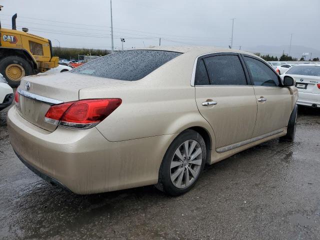 4T1BK3DB7BU378159 - 2011 TOYOTA AVALON BASE BEIGE photo 3