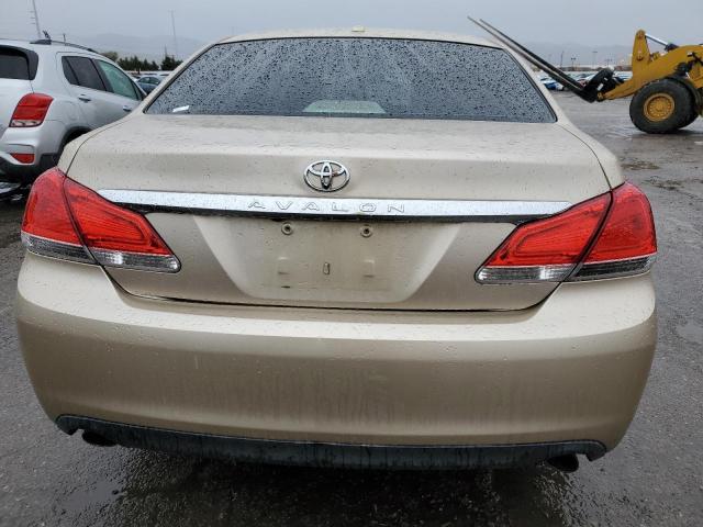 4T1BK3DB7BU378159 - 2011 TOYOTA AVALON BASE BEIGE photo 6