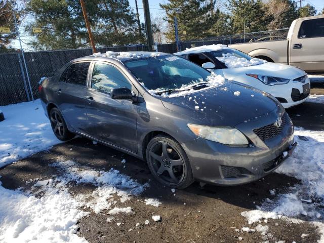 JTDBL40E79J044393 - 2009 TOYOTA COROLLA BASE GRAY photo 4