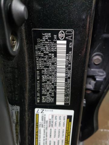 2T1KR32E76C564266 - 2006 TOYOTA COROLLA MA XR CHARCOAL photo 12