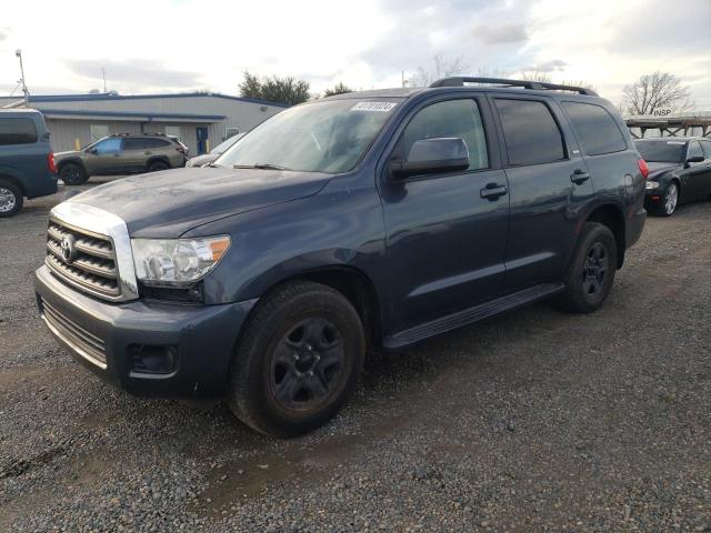 5TDBY64A48S012586 - 2008 TOYOTA SEQUOIA SR5 GREEN photo 1