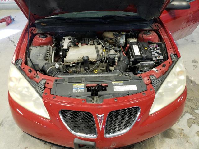 1G2ZG558864215307 - 2006 PONTIAC G6 SE1 RED photo 11