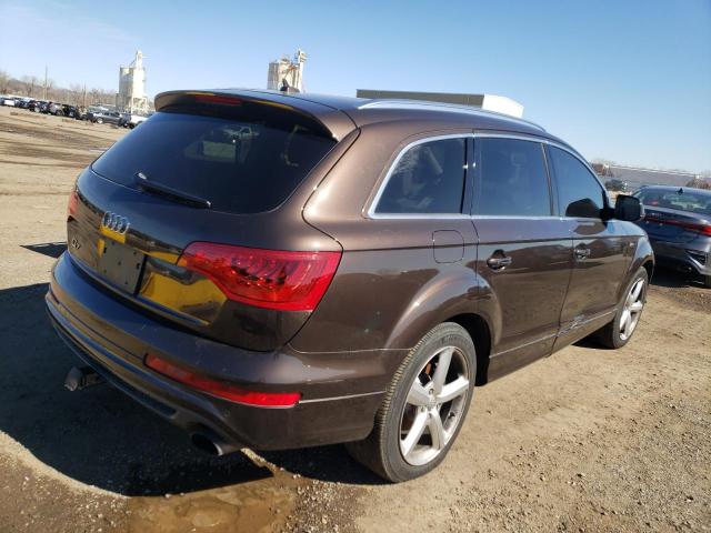 WA1DGAFE2DD007515 - 2013 AUDI Q7 PRESTIGE BROWN photo 3