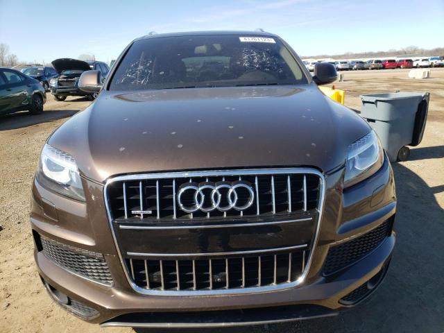 WA1DGAFE2DD007515 - 2013 AUDI Q7 PRESTIGE BROWN photo 5