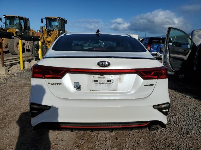 3KPF34AD5ME383764 - 2021 KIA FORTE GT LINE WHITE photo 6