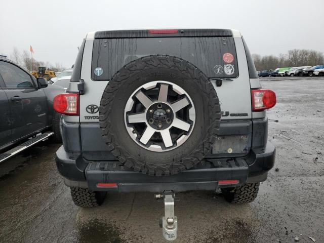 JTEBU4BF9AK090692 - 2010 TOYOTA FJ CRUISER SILVER photo 6