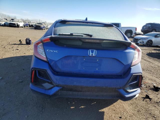 SHHFK7H82LU218999 - 2020 HONDA CIVIC EXL ლურჯი ფოტო 6
