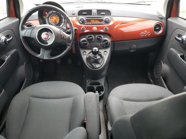 3C3CFFAR0DT561341 - 2013 FIAT 500 POP ORANGE photo 8