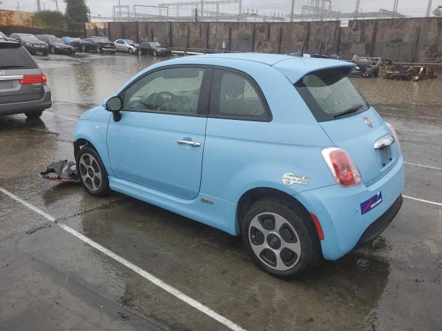 3C3CFFGE6GT209759 - 2016 FIAT 500 ELECTRIC BLUE photo 2