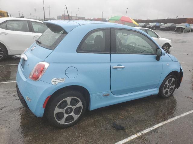 3C3CFFGE6GT209759 - 2016 FIAT 500 ELECTRIC BLUE photo 3