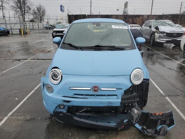 3C3CFFGE6GT209759 - 2016 FIAT 500 ELECTRIC BLUE photo 5