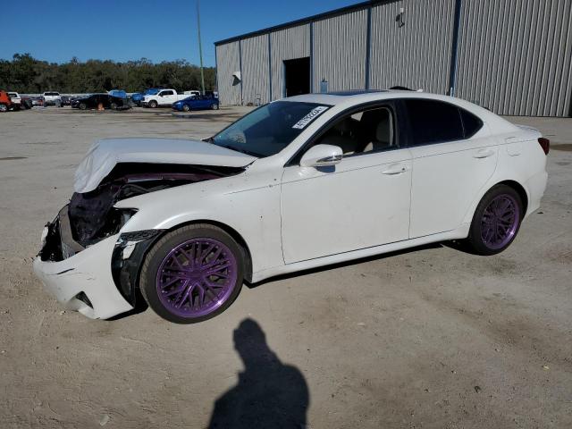 JTHBF5C27B5134302 - 2011 LEXUS IS 250 WHITE photo 1