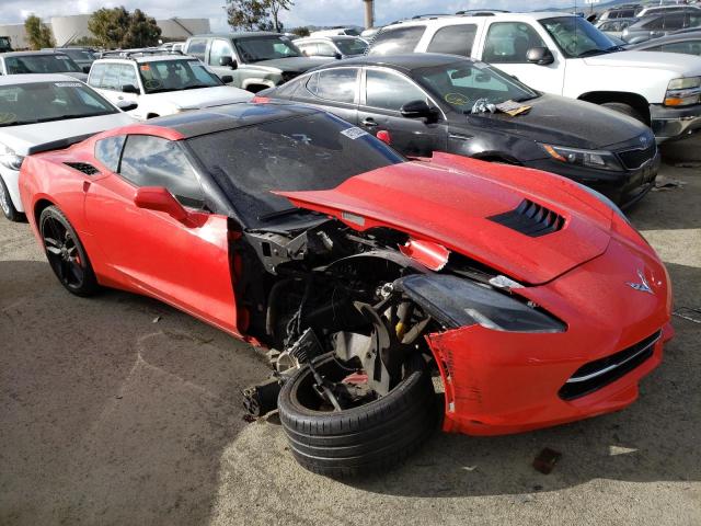 1G1YM2D7XE5112978 - 2014 CHEVROLET CORVETTE STINGRAY Z51 3LT RED photo 4