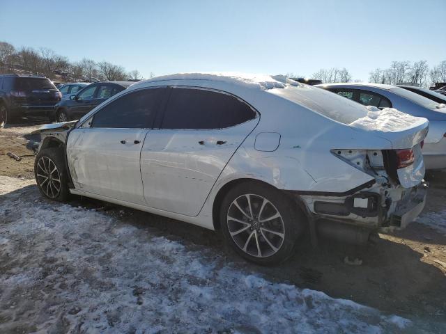 19UUB2F74FA007498 - 2015 ACURA TLX ADVANCE WHITE photo 2