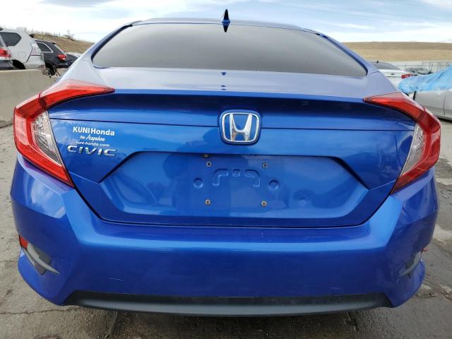 19XFC2F79JE013050 - 2018 HONDA CIVIC EX BLUE photo 6