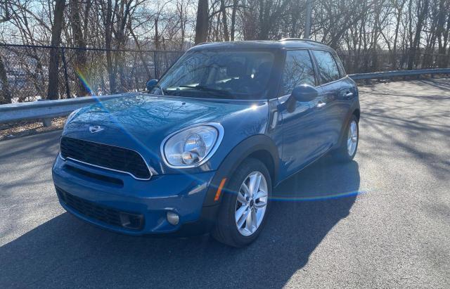 WMWZC5C51CWM12140 - 2012 MINI COOPER S COUNTRYMAN BLUE photo 2