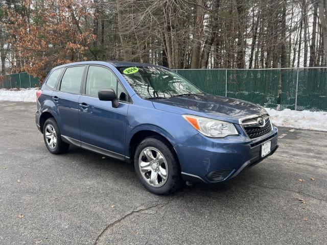 JF2SJAAC0EH473380 - 2014 SUBARU FORESTER 2.5I BLUE photo 1