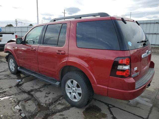 1FMEU73E39UA41363 - 2009 FORD EXPLORER XLT RED photo 2