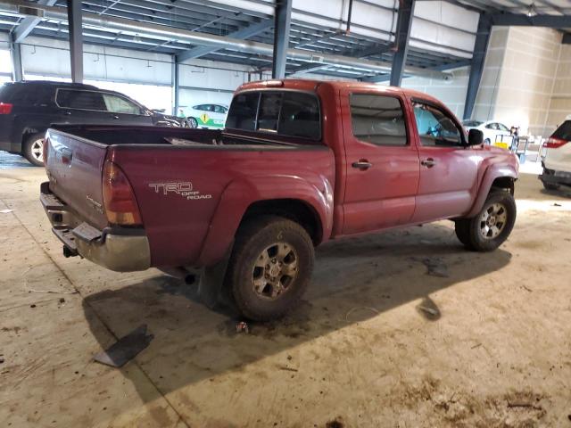5TEJU62N27Z458315 - 2007 TOYOTA TACOMA DOUBLE CAB PRERUNNER MAROON photo 3