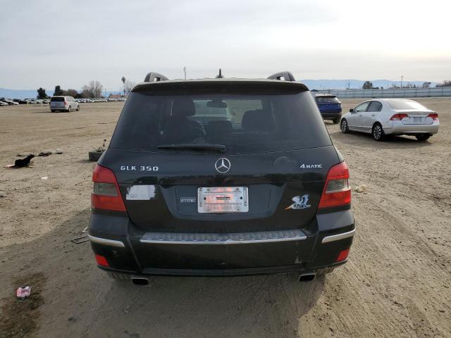 WDCGG8HB1BF566760 - 2011 MERCEDES-BENZ GLK 350 4M BLACK photo 6