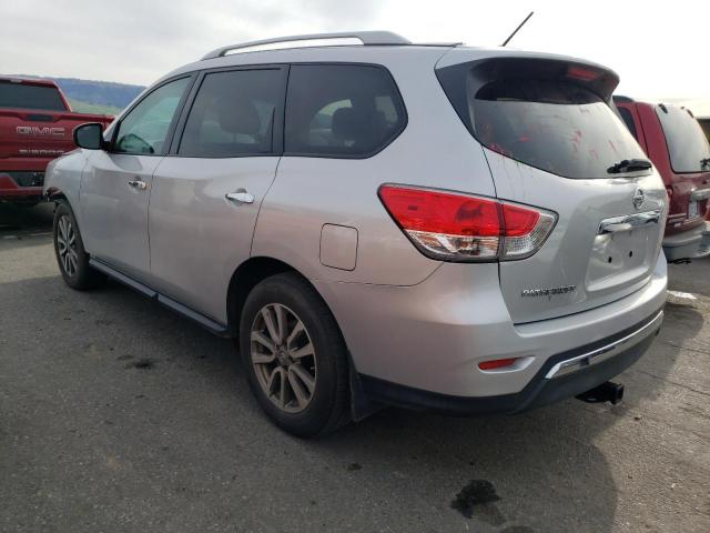 5N1AR2MN2FC706966 - 2015 NISSAN PATHFINDER S 银色 照片 2