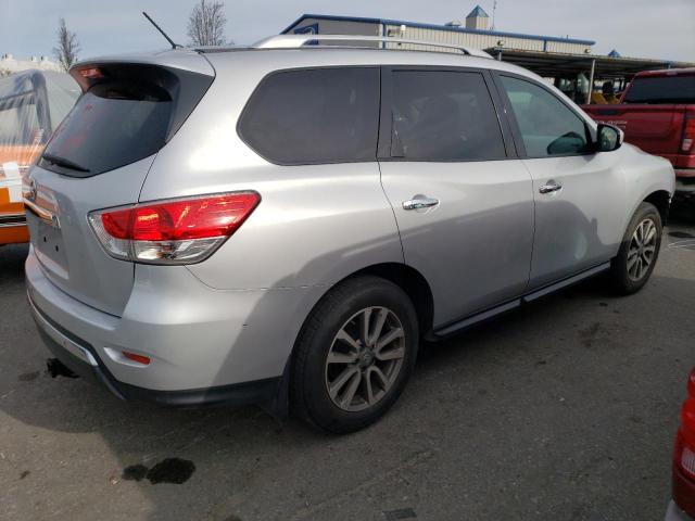 5N1AR2MN2FC706966 - 2015 NISSAN PATHFINDER S 银色 照片 3