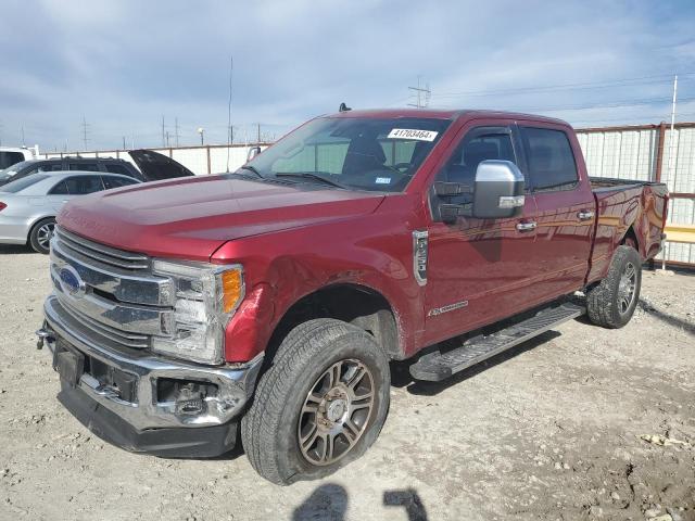 1FT7W2BT9KED63080 - 2019 FORD F250 SUPER DUTY RED photo 1