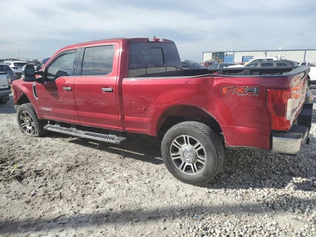 1FT7W2BT9KED63080 - 2019 FORD F250 SUPER DUTY RED photo 2
