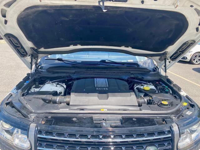 SALGV2EF2EA137444 - 2014 LAND ROVER RANGE ROVE AUTOBIOGRAPHY WHITE photo 8