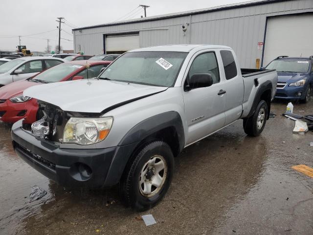 5TEUU42N87Z323373 - 2007 TOYOTA TACOMA ACCESS CAB SILVER photo 1