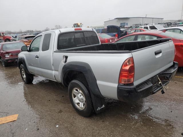 5TEUU42N87Z323373 - 2007 TOYOTA TACOMA ACCESS CAB SILVER photo 2