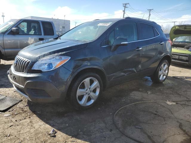 KL4CJESBXGB732327 - 2016 BUICK ENCORE GRAY photo 1