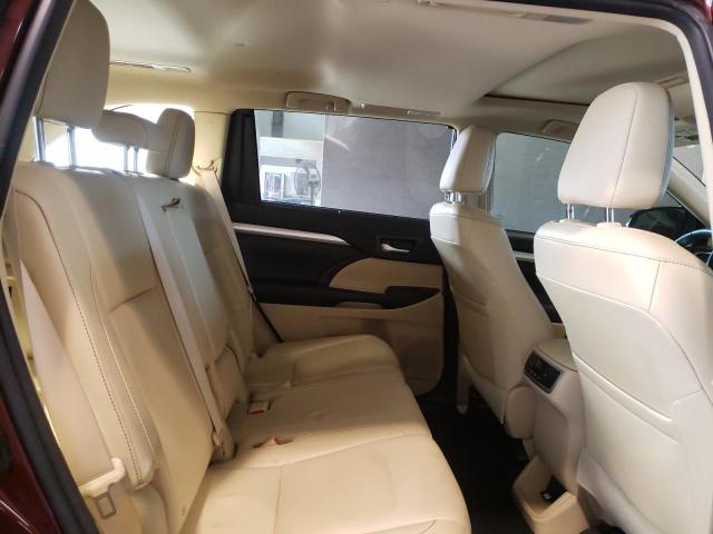 5TDKKRFH6FS115955 - 2015 TOYOTA HIGHLANDER XLE BURGUNDY photo 11