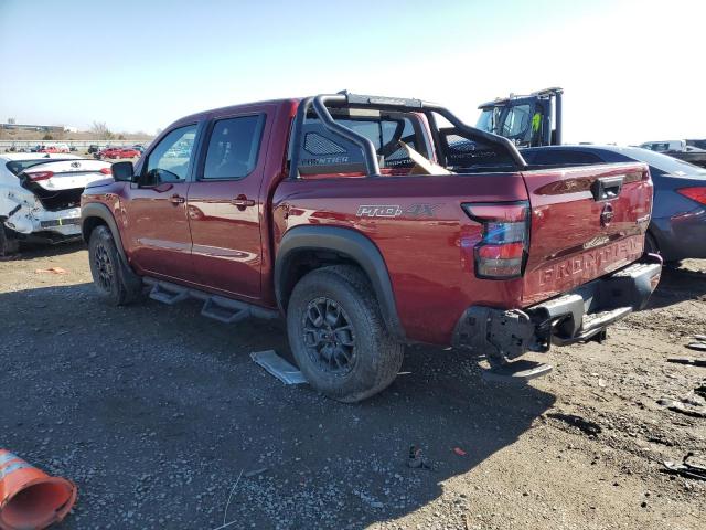 1N6ED1EK6PN601711 - 2023 NISSAN FRONTIER S RED photo 2