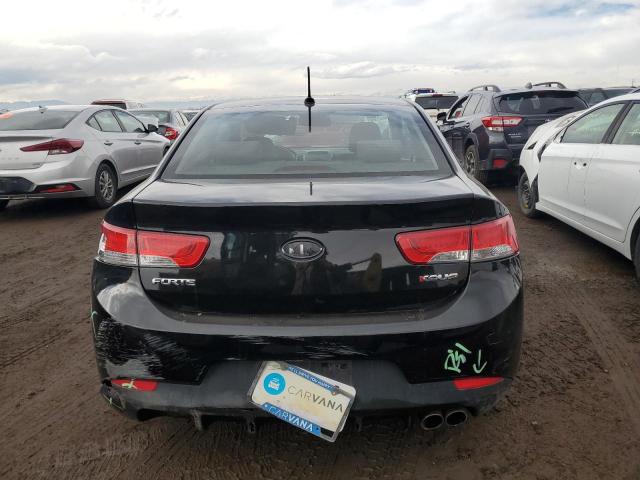 KNAFW6A3XB5429332 - 2011 KIA FORTE SX BLACK photo 6