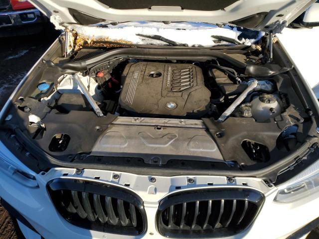 5UX2V5C00M9E71264 - 2021 BMW X4 XDRIVEM40I WHITE photo 12