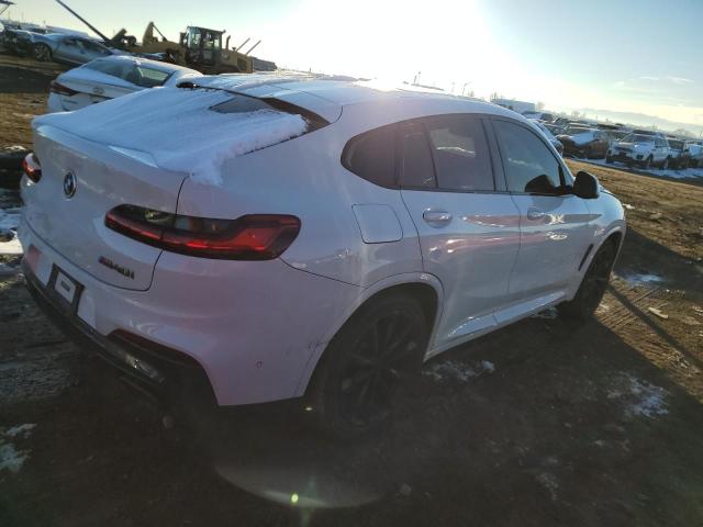 5UX2V5C00M9E71264 - 2021 BMW X4 XDRIVEM40I WHITE photo 3