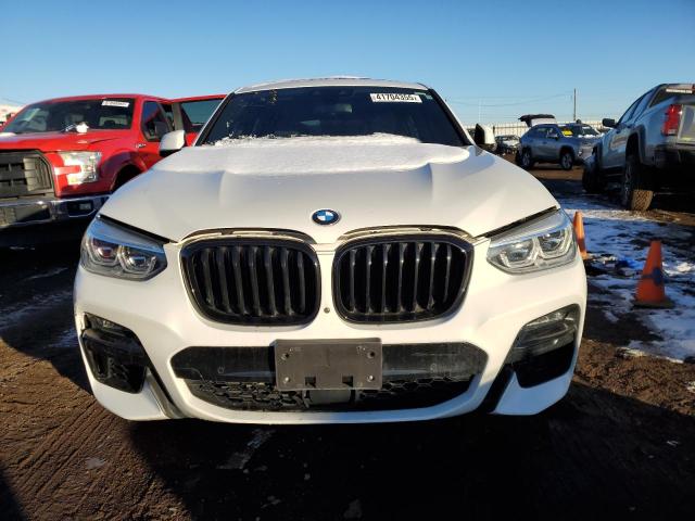 5UX2V5C00M9E71264 - 2021 BMW X4 XDRIVEM40I WHITE photo 5
