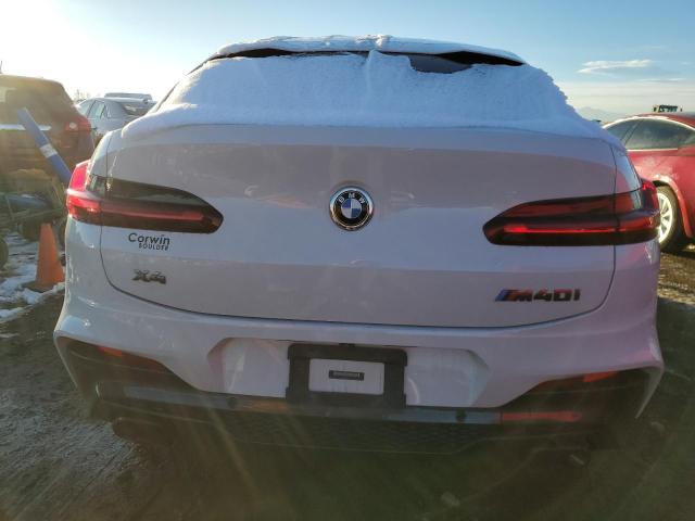 5UX2V5C00M9E71264 - 2021 BMW X4 XDRIVEM40I WHITE photo 6