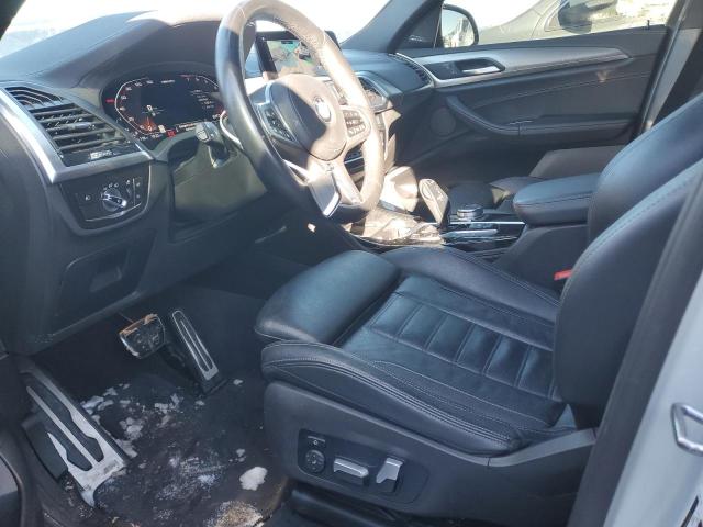 5UX2V5C00M9E71264 - 2021 BMW X4 XDRIVEM40I WHITE photo 7
