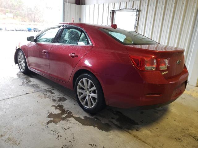 1G11G5SX0DF337836 - 2013 CHEVROLET MALIBU 3LT RED photo 2