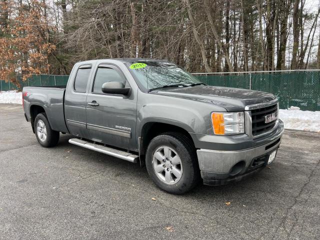 1GTR2WE36BZ410243 - 2011 GMC SIERRA K1500 SLT GRAY photo 1