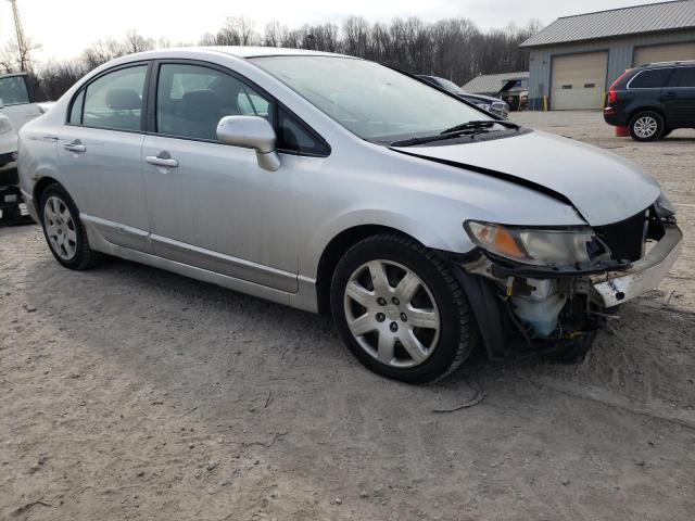 2HGFA1F51BH529098 - 2011 HONDA CIVIC LX SILVER photo 4