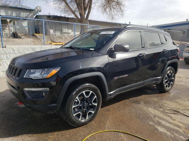 3C4NJDDB2LT156974 - 2020 JEEP COMPASS TRAILHAWK BLACK photo 1