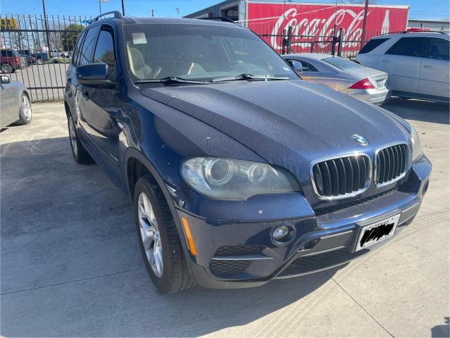 5UXZV4C50BL409574 - 2011 BMW X5 XDRIVE35I BLUE photo 1