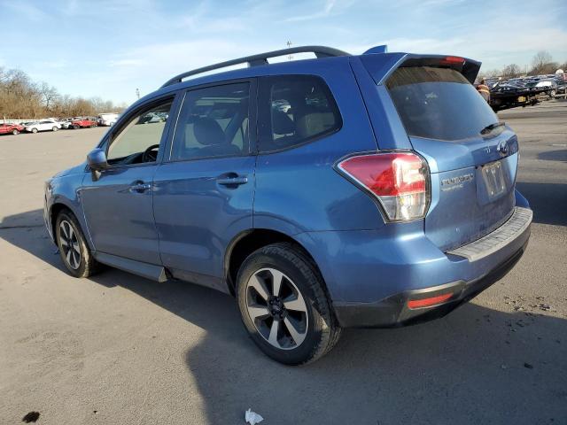 JF2SJAGC5JH427884 - 2018 SUBARU FORESTER 2.5I PREMIUM BLUE photo 2